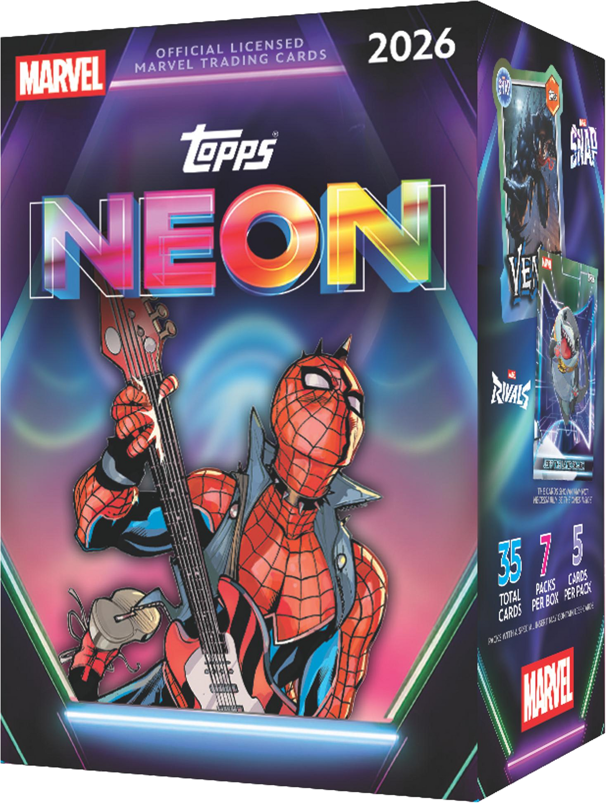2026 Caja Topps Marvel Neon, Value