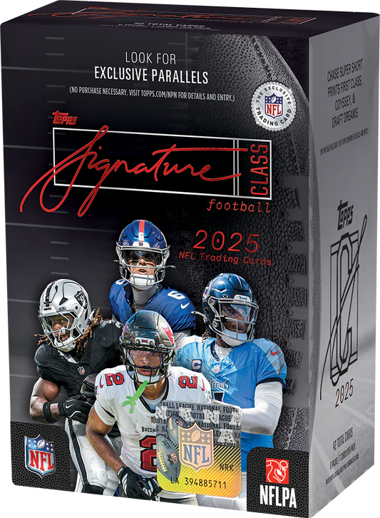 2025-26 Caja Topps Signature Class NFL Value