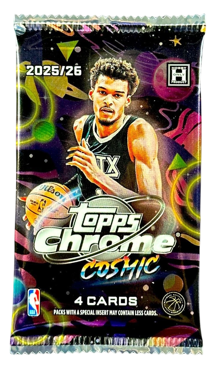 2025-26 Sobre Topps Chrome NBA Cosmic - Preorden