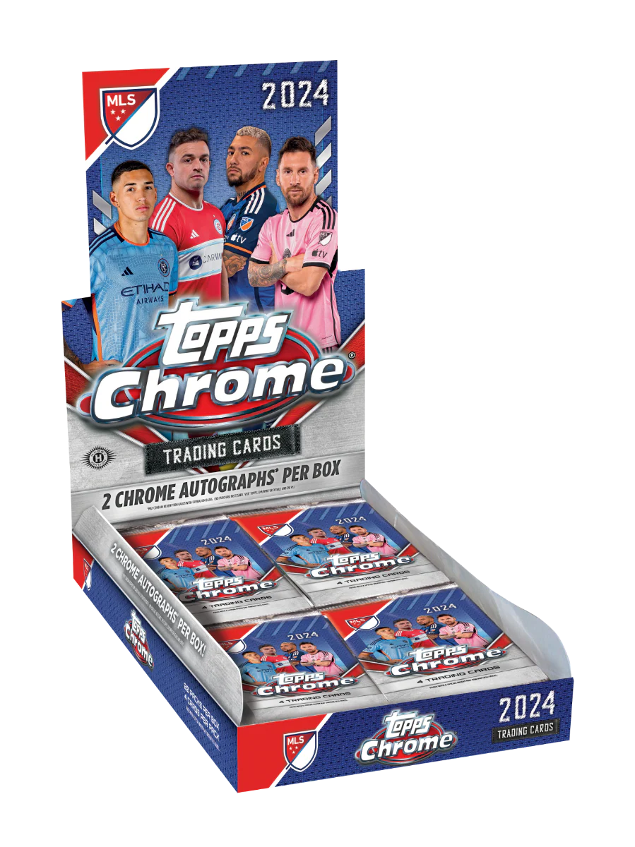 2 cajas, Thierry Henry, Didier Drogba, 2025 Topps Chrome MLS