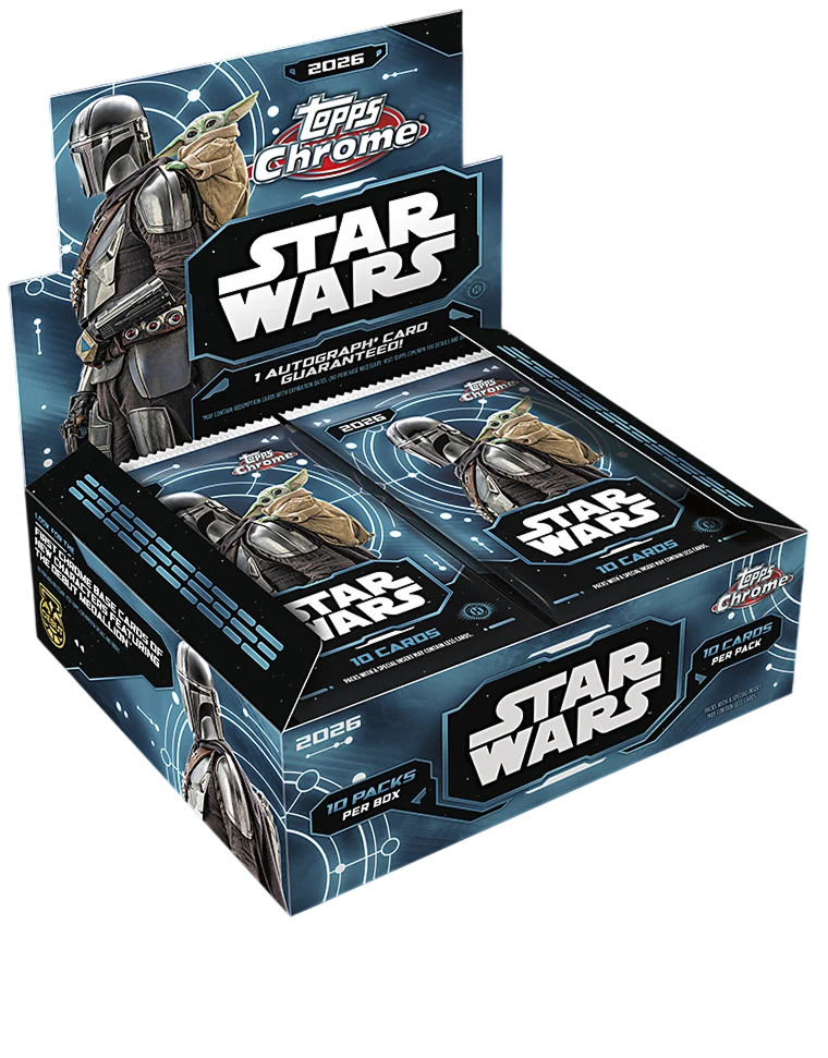 2026 Caja Star Wars Chrome Hobby - Preorden