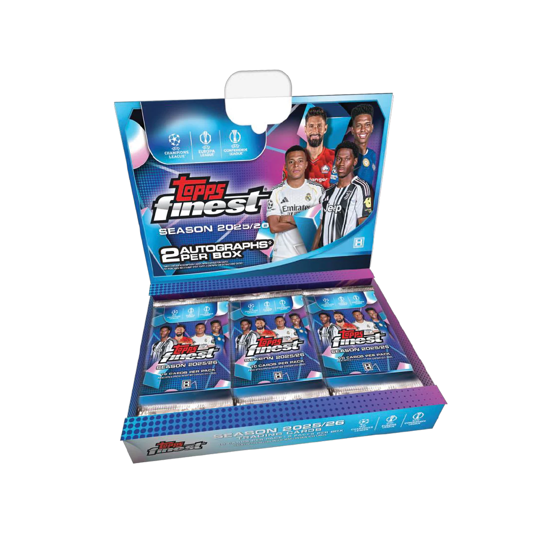 2025-2026 Caja Topps Finest Hobby UEFA Champions League - Preorden