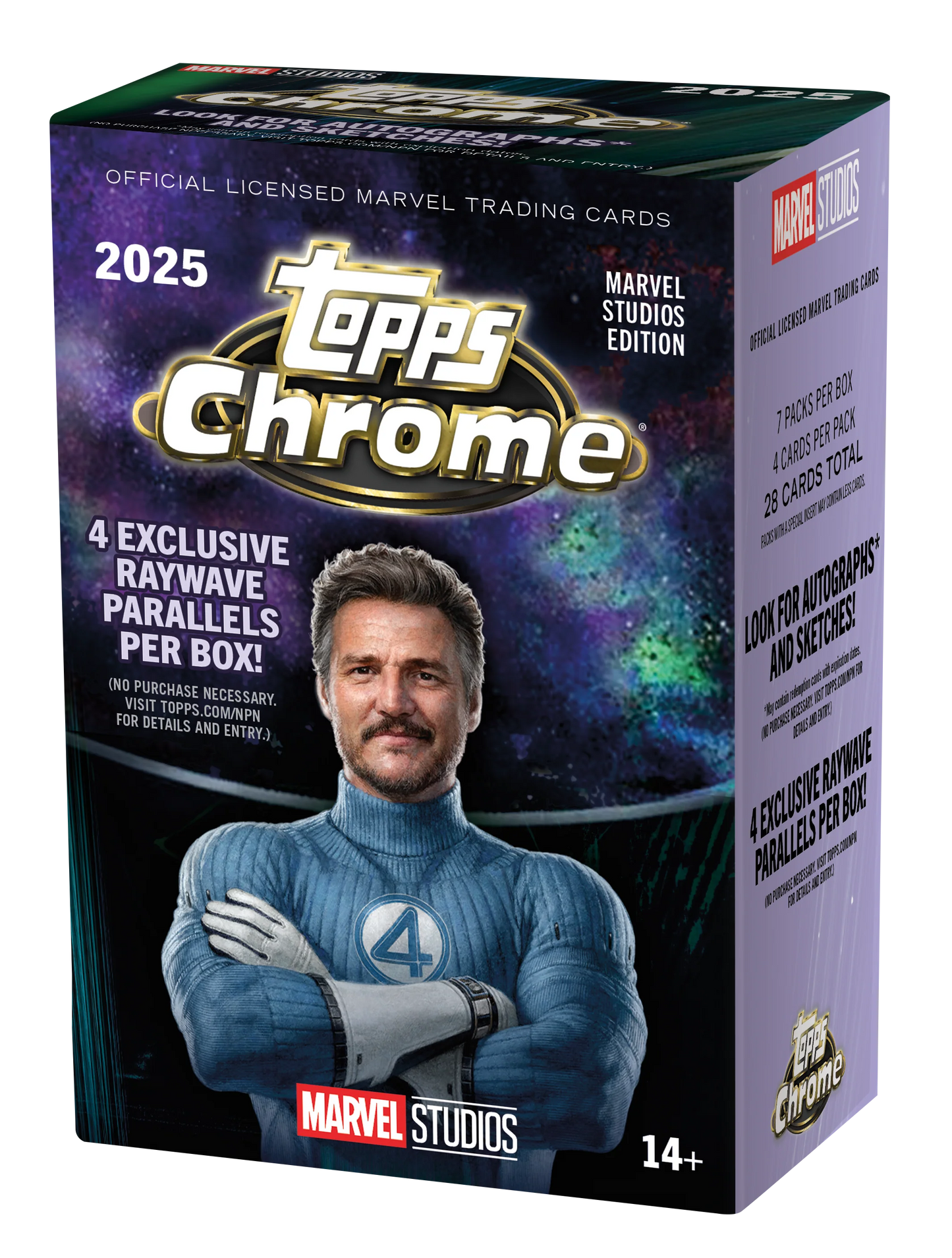 2025 Caja Topps Marvel Studios Chrome Value
